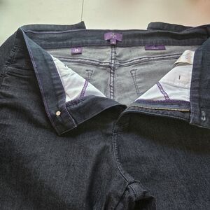 NYDJ Dark Blue Crop Jeans